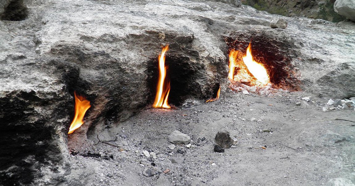 Vatrena planina Himera u Turskoj