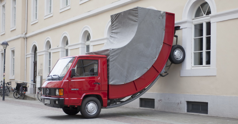 Kazna za „parkiranje” skulpture