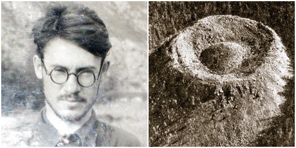 Vadim Kolpakov (1949) i prva fotografija Patomski kratera (1971)