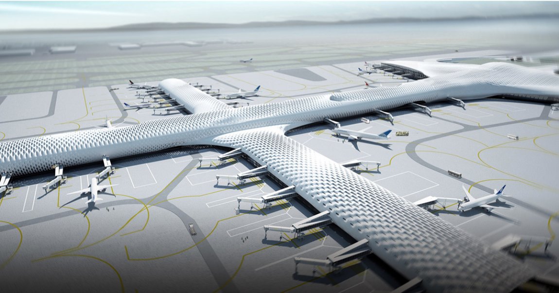 Futuristički dizajn aerodroma Bao'an