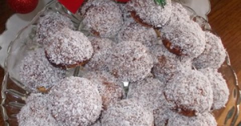 Božićni kokos kolačići