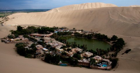 Huacachina, rajska oaza u pustinji Perua