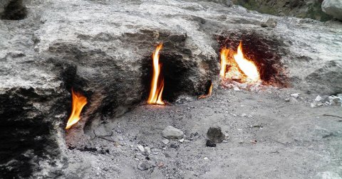 Vatrena planina Himera u Turskoj