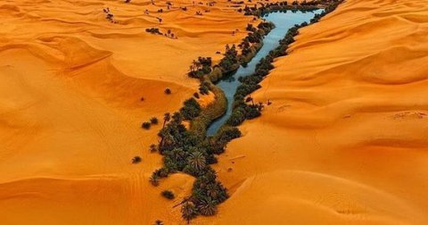 Jezera peščanog mora Ubari - Libija