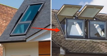 Velux Cabrio, prozor koji se pretvara u balkon