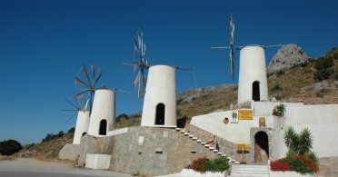Bele vetrenjače na Kritu