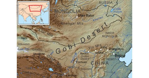 Čudna otkrića Google maps satelita u pustinji Gobi