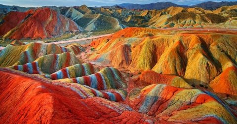 Zhangye Danxia, šarena planina u Kini